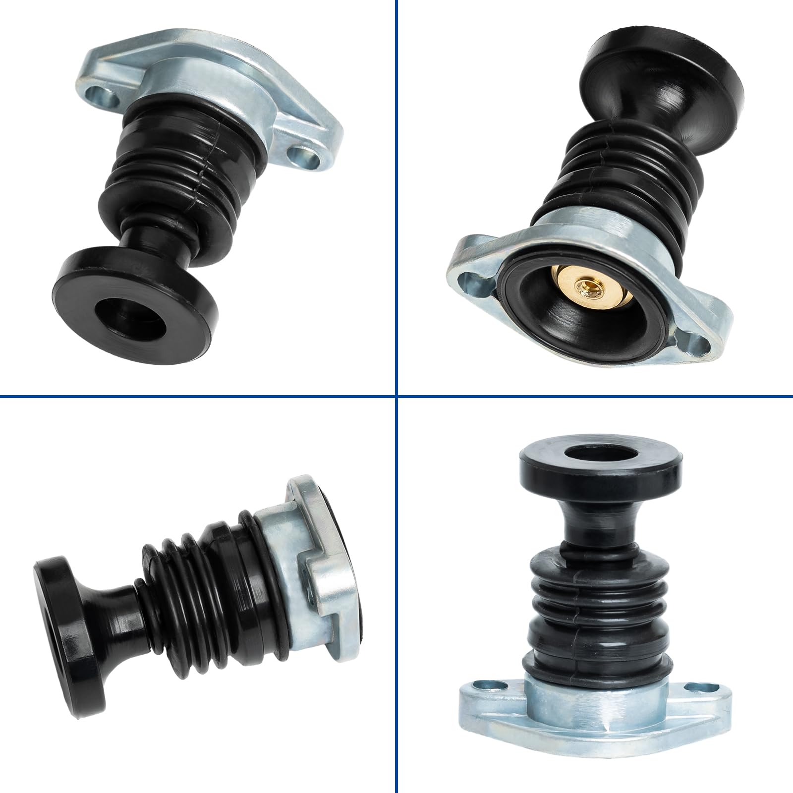Luxlead Carburetor Carb Primer Pump Spring Screw Kit Compatible With Hon-Da Atv Trx300 Trx350 Trx400 Trx450 Trx500 Trx650 Rancher Fourtrax Foreman Kawasaki, Replaces Oem # 16048-Hm7-700